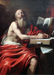 Schrijvende St. Hieronymus